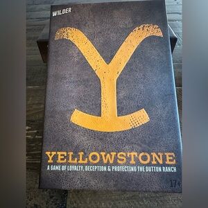 Wilder, Yellowstone, Game 4-8 Players Ages 17+ NEW